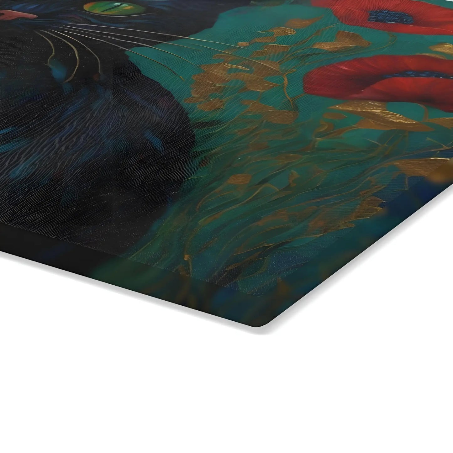 Black Cat Glass Cutting Board - Cutting boards