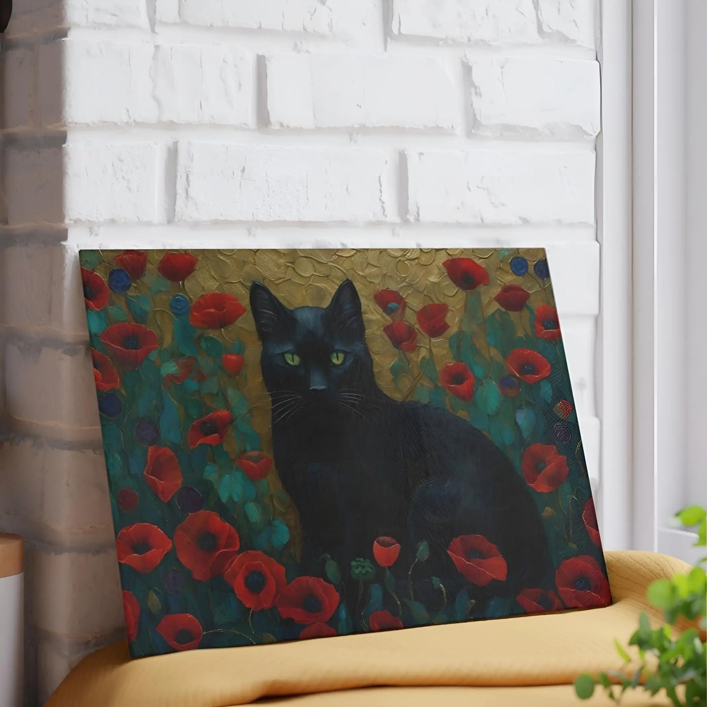 Black Cat Glass Cutting Board - Cutting boards