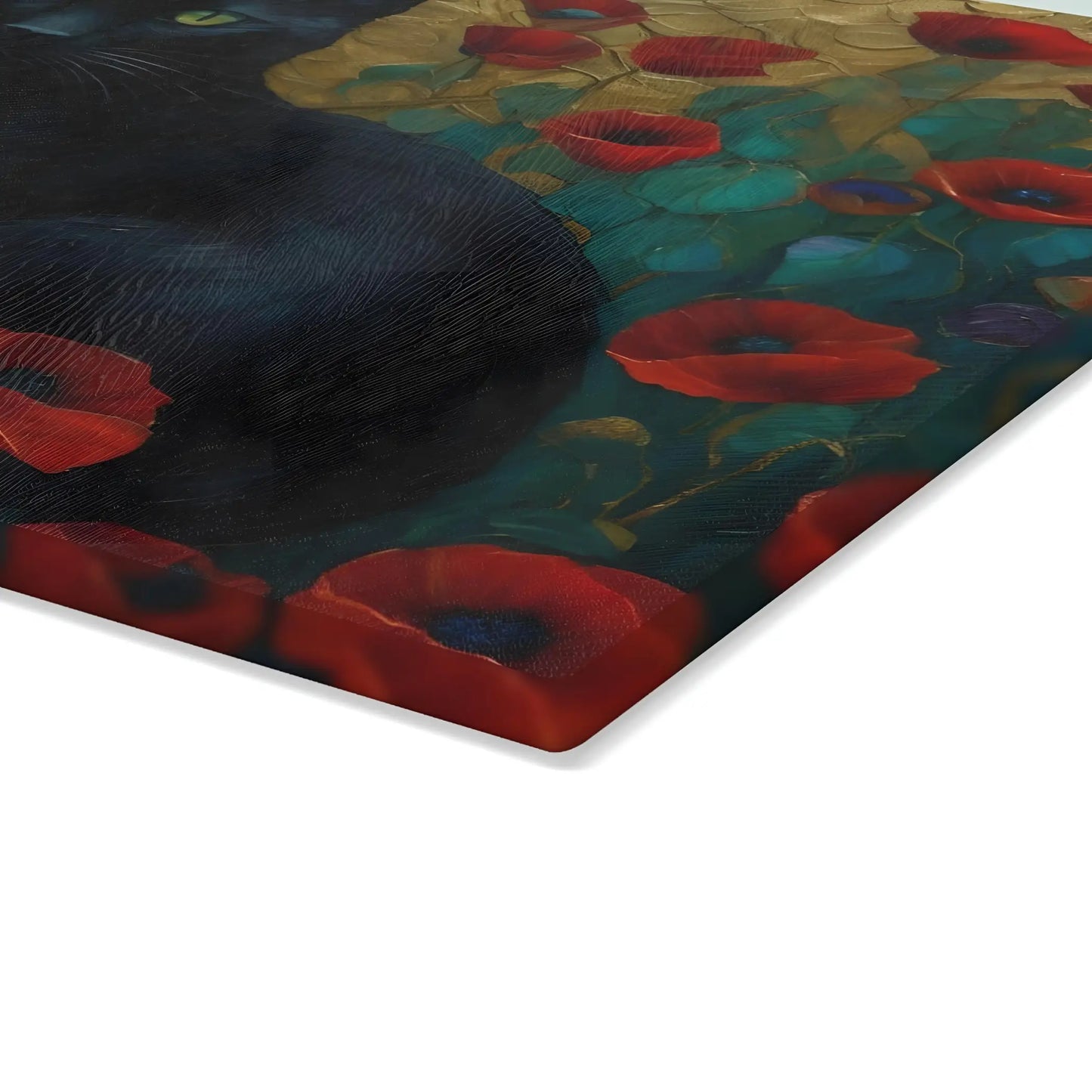 Black Cat Glass Cutting Board - Cutting boards