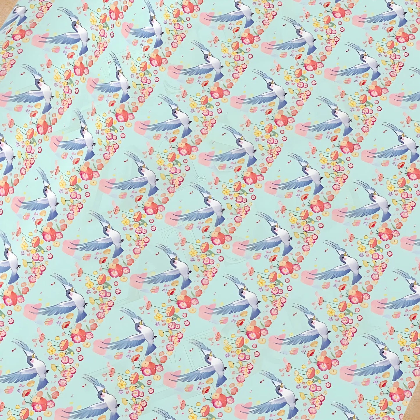 Bluebird Wrapping Paper - Wrapping paper
