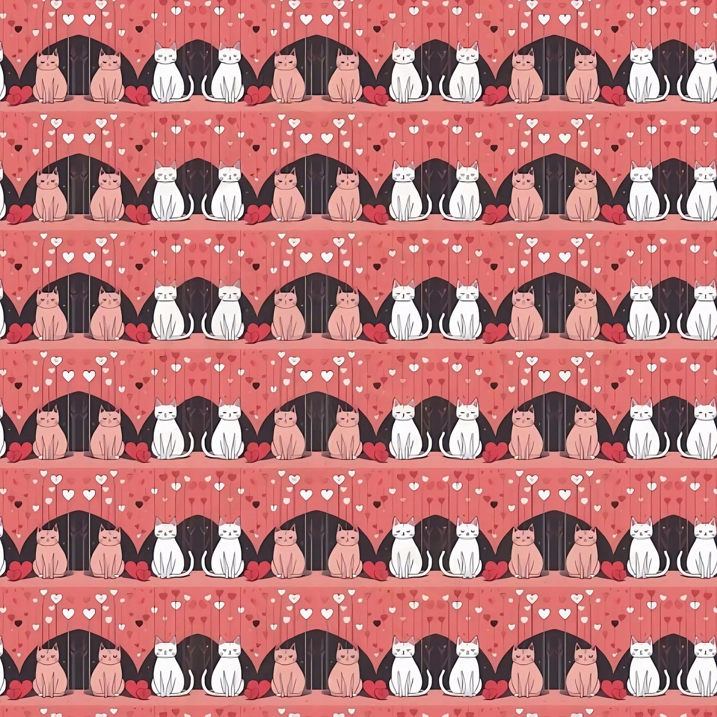 Cat Love Wrapping Paper - Wrapping paper