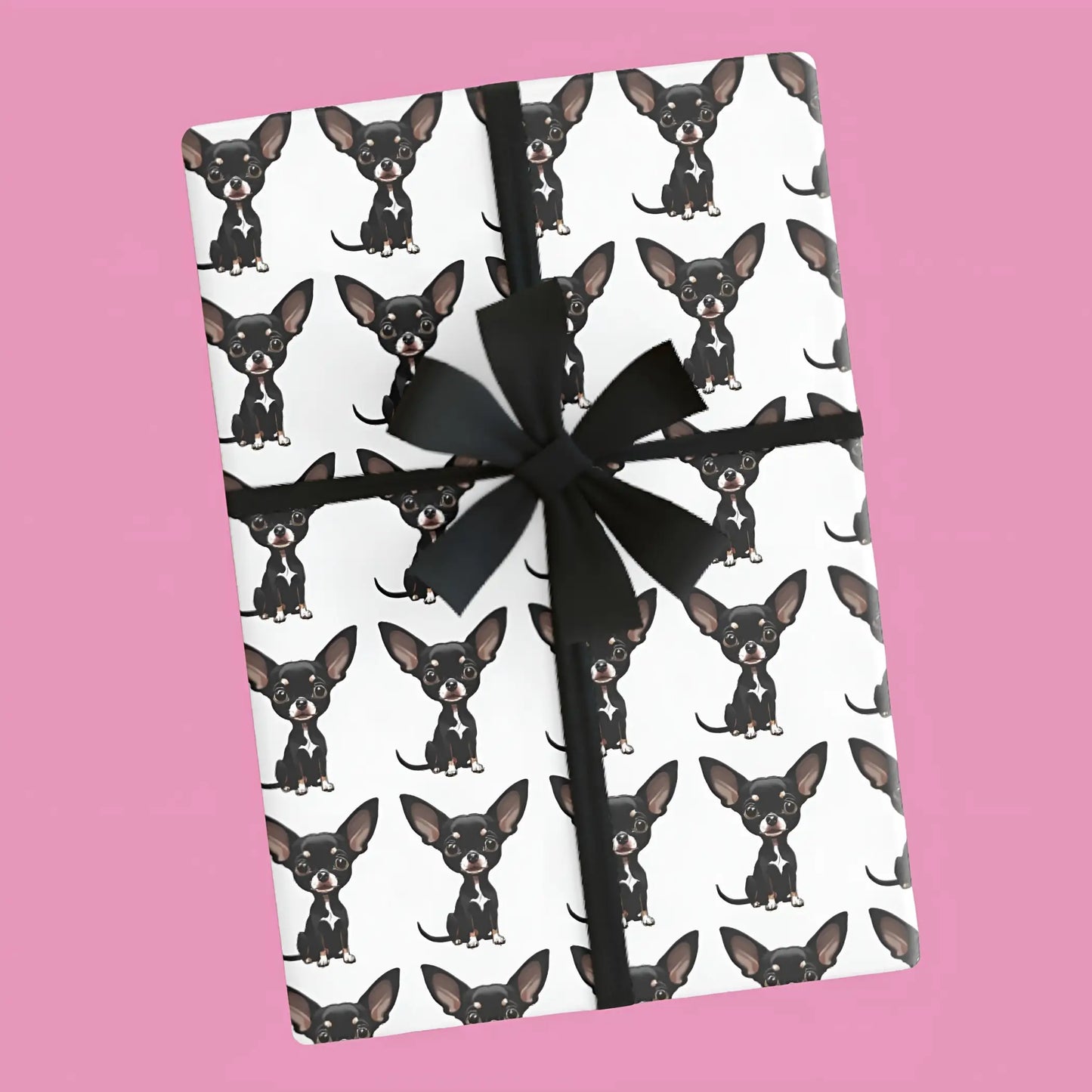 Chihuahua Wrapping Paper - 28’’ x 39’’ / Satin - Wrapping paper