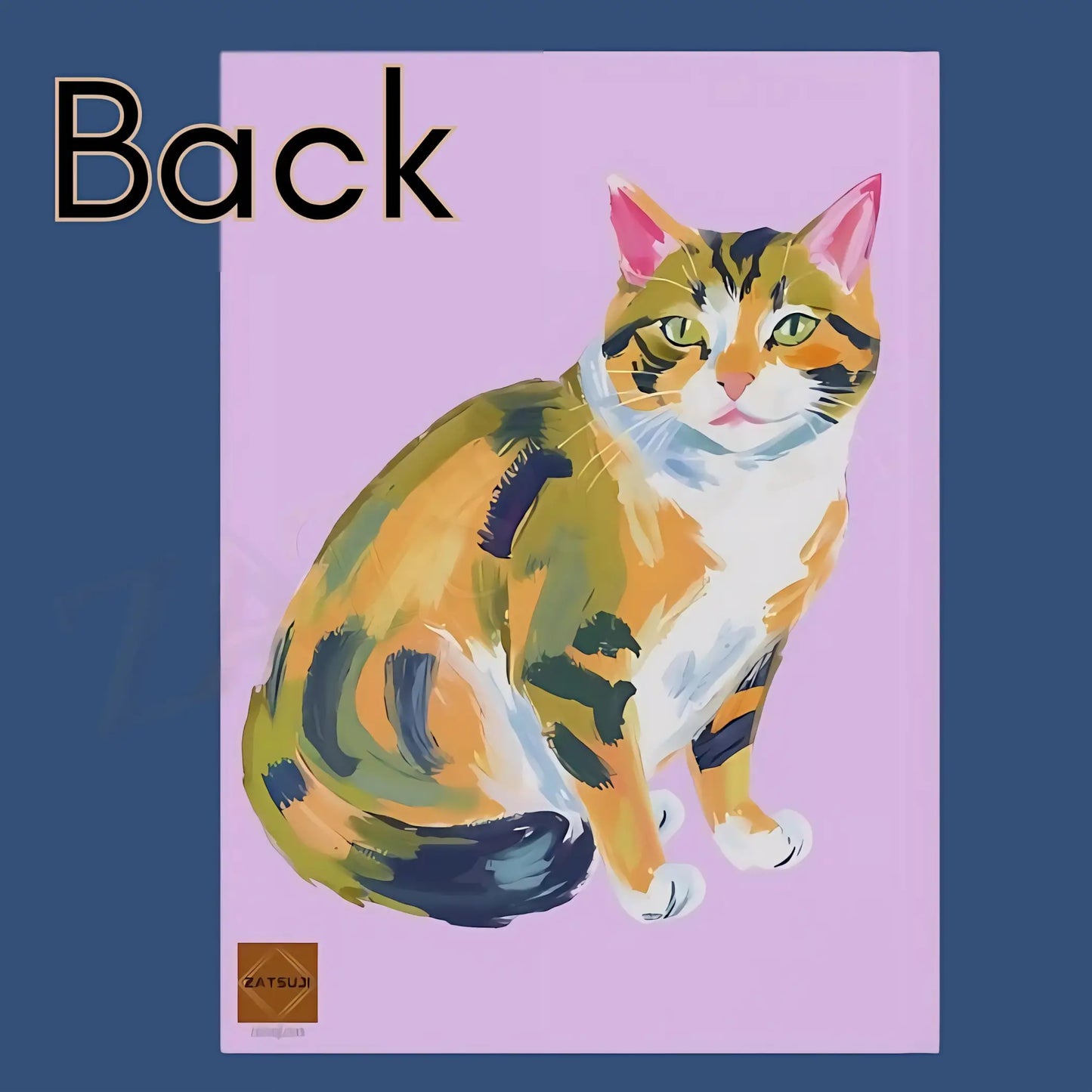 Colorful Cat Hard Backed Journal - Journals