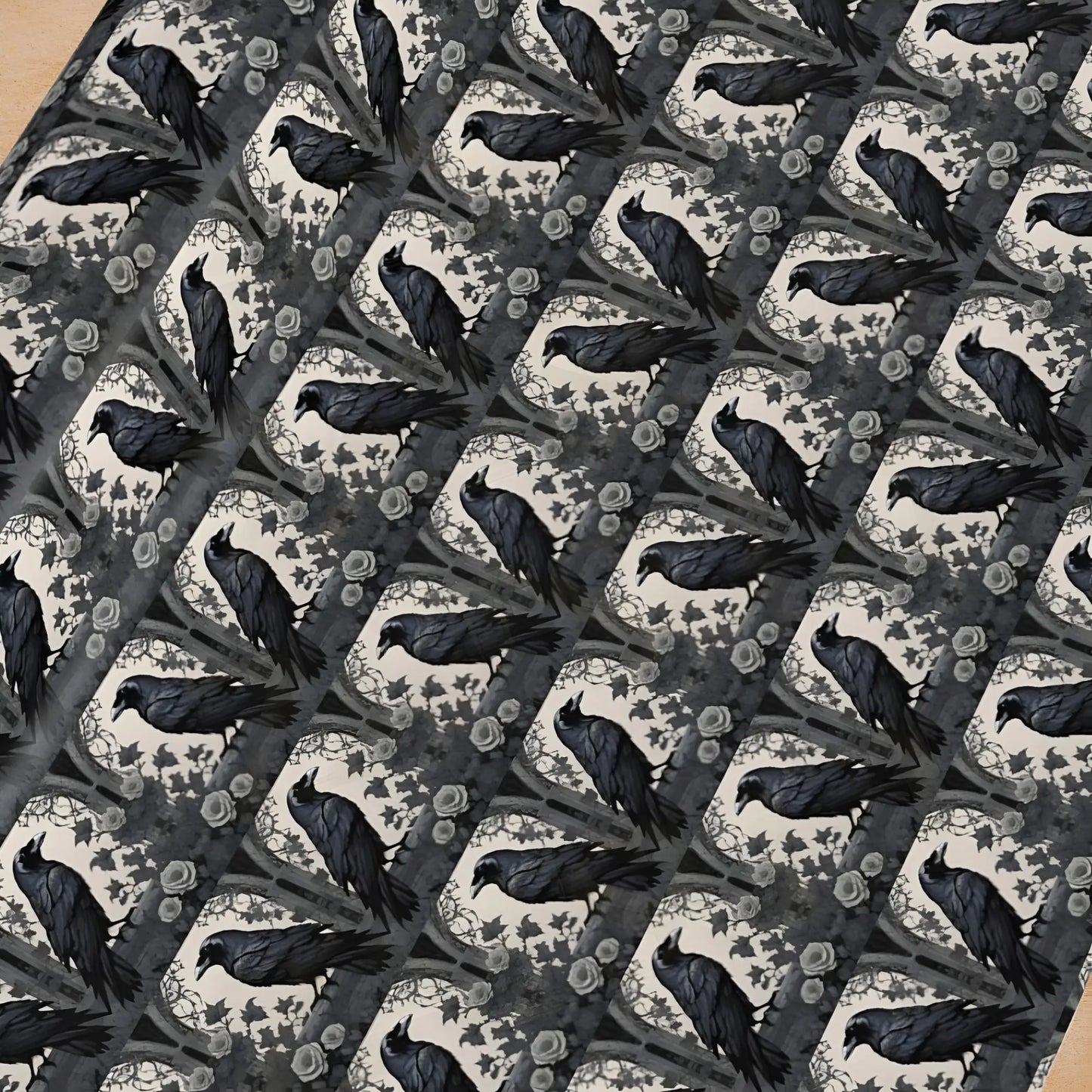 Crows Gothic Wrapping Paper - Wrapping paper