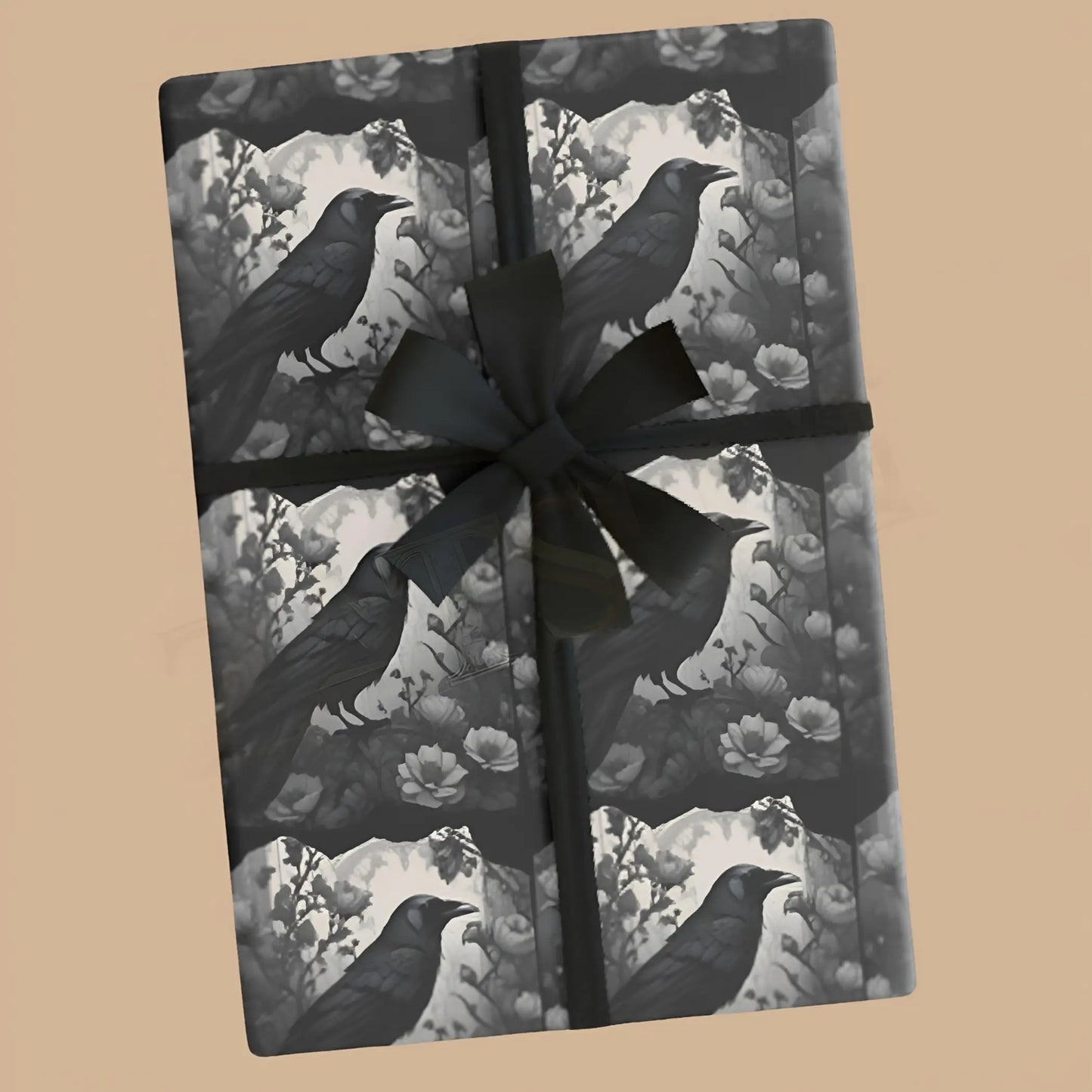 Crows Gothic Wrapping Paper - Wrapping paper