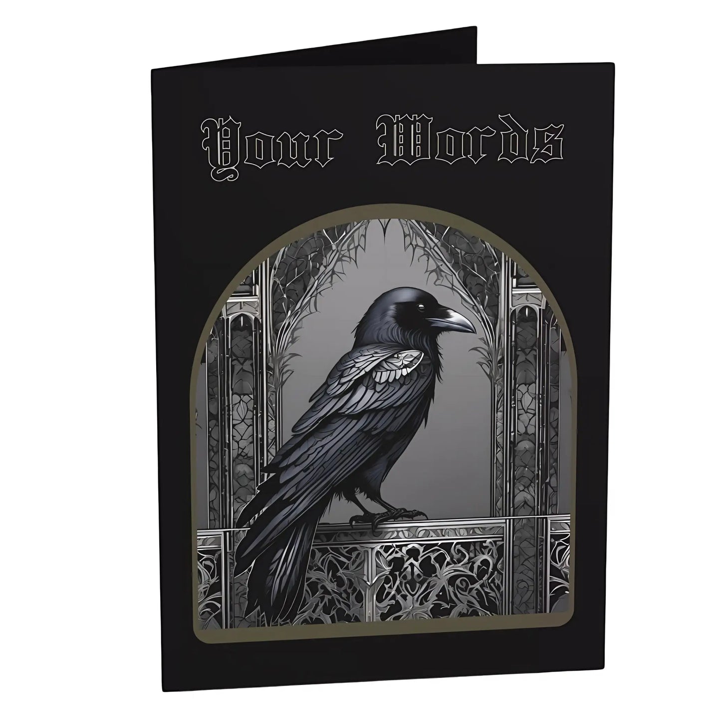 Custom Gothic Greeting Cards - 6.9’’ x 4.9’’ / Glossy / 1 pc - Gothic Greeting Cards