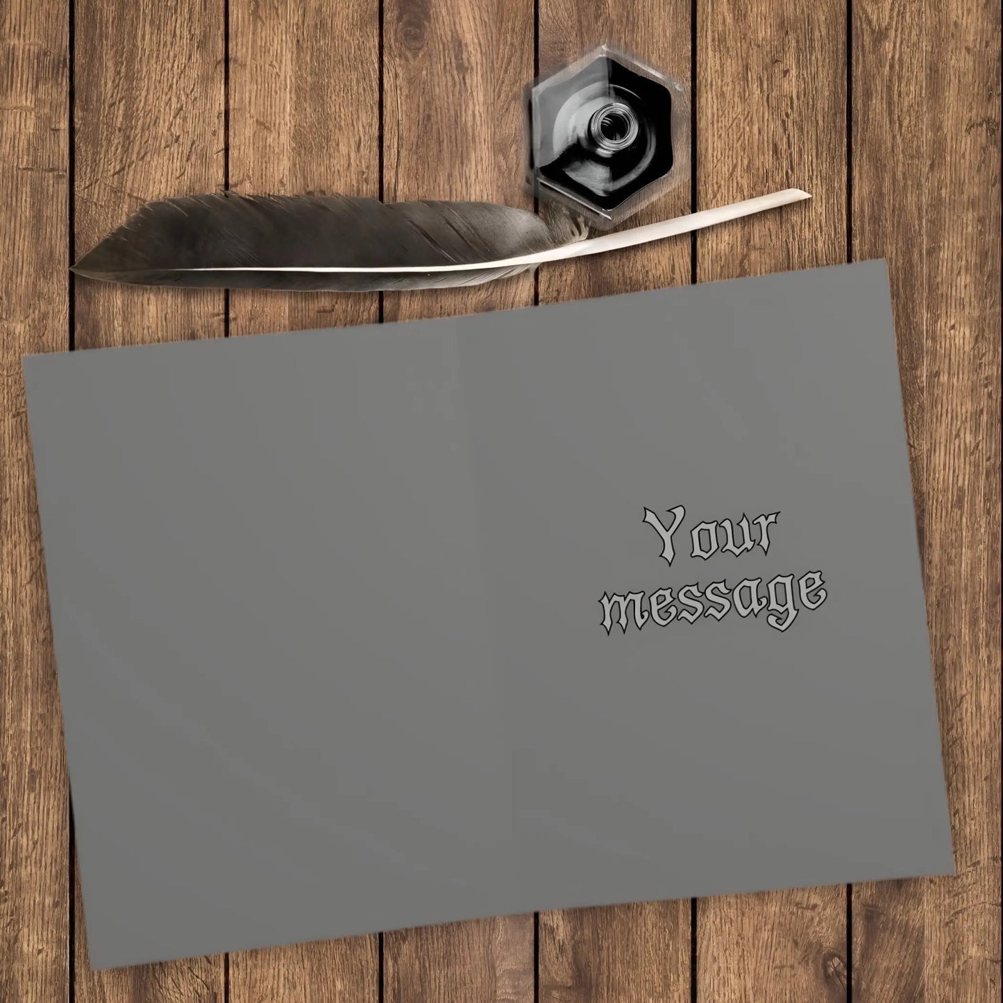 Custom Gothic Greeting Cards - Gothic Greeting Cards