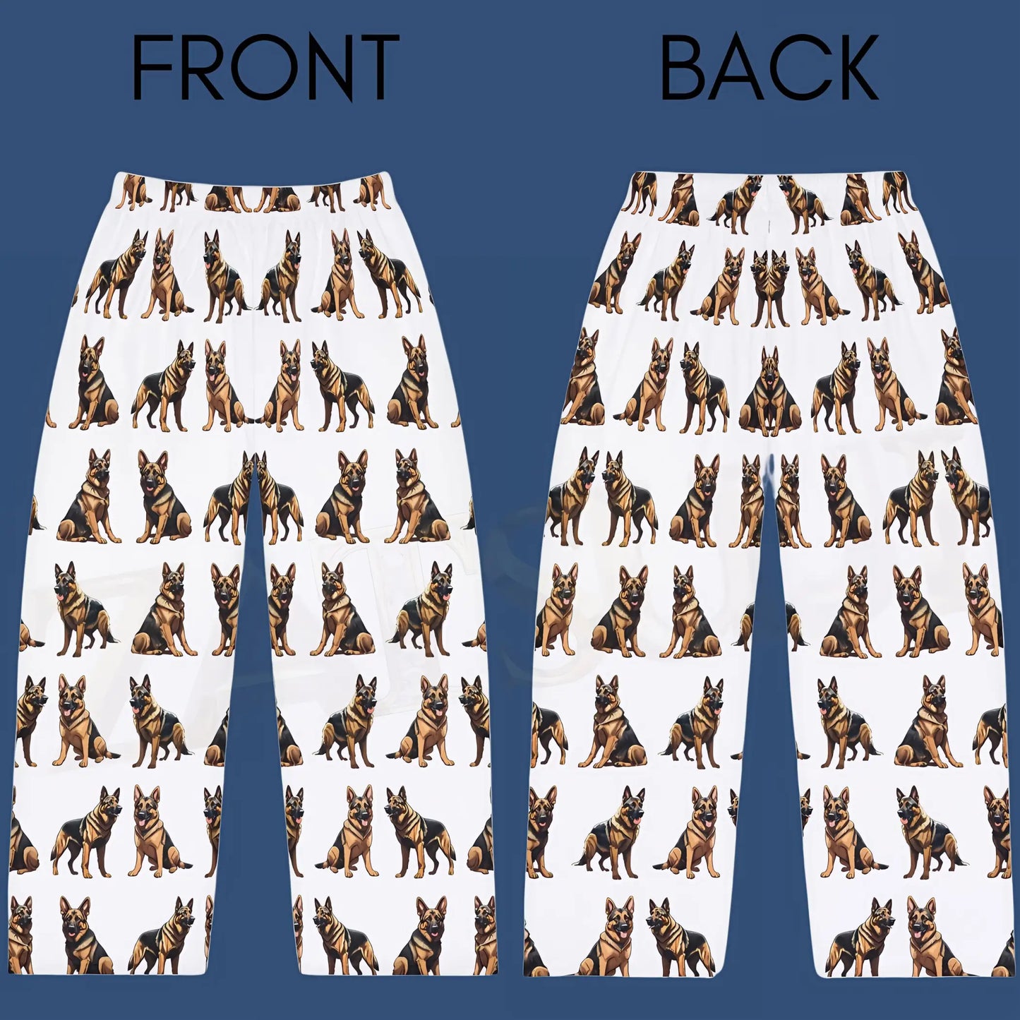 German Shepherd Men’s Pajama Pants - Pajama pants