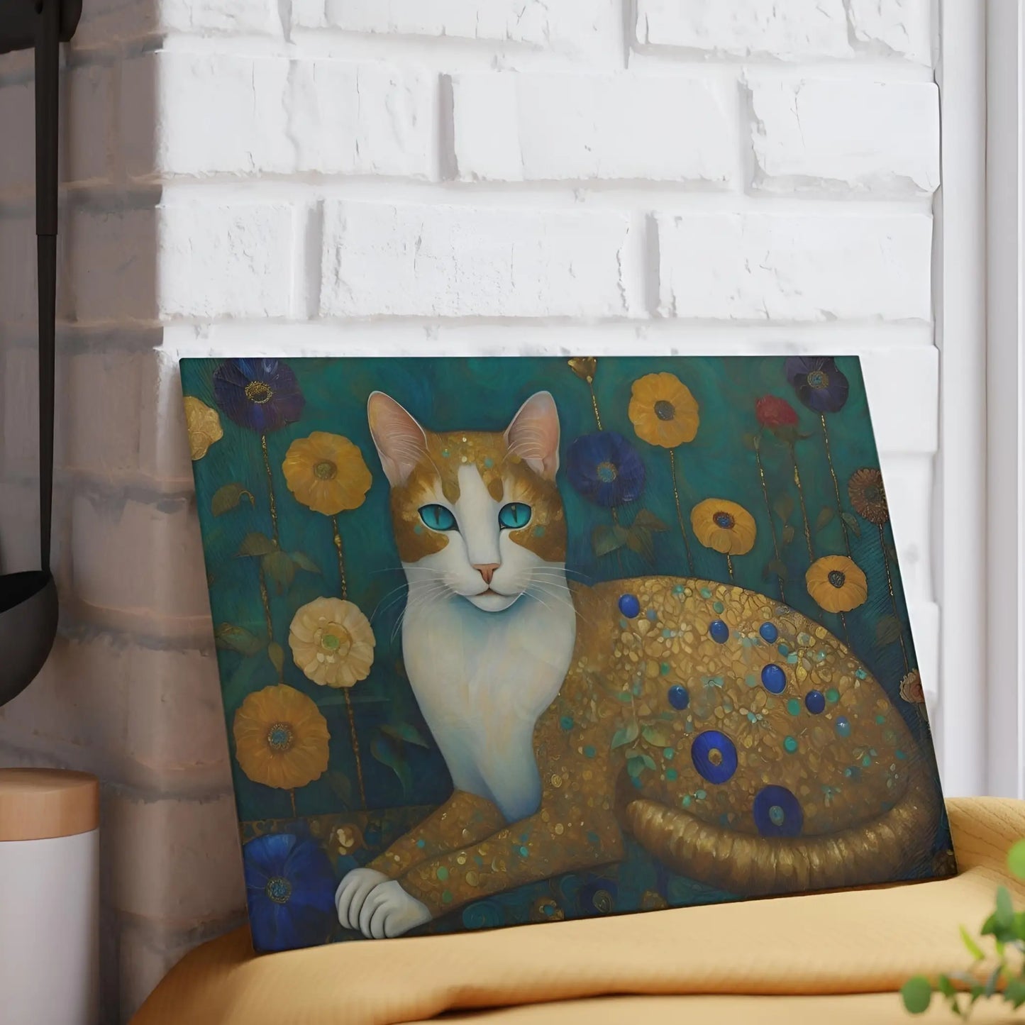 Ginger Cat Glass Cutting Board - Cutting boards