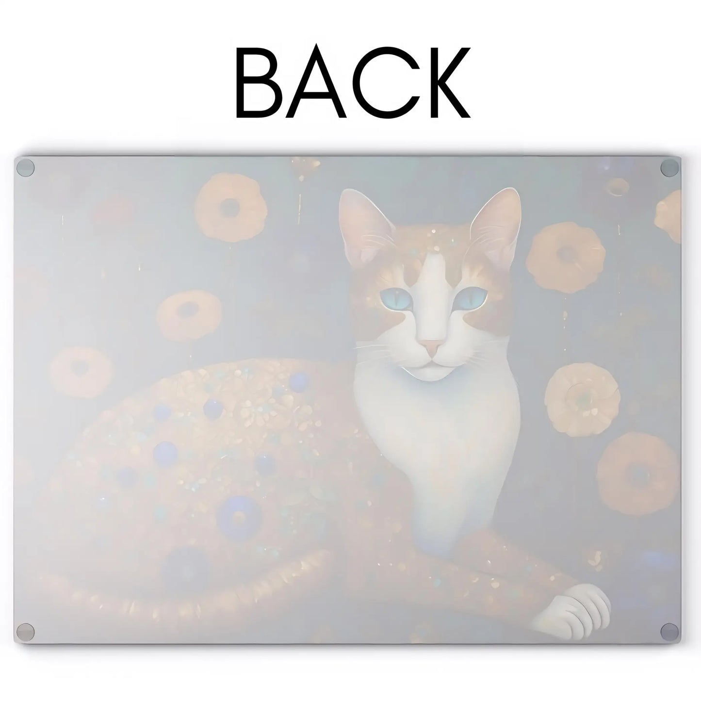 Ginger Cat Glass Cutting Board - Cutting boards