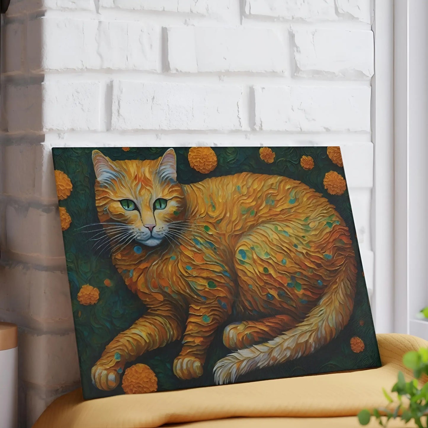 Ginger Cat Glass Cutting Board - Cutting boards