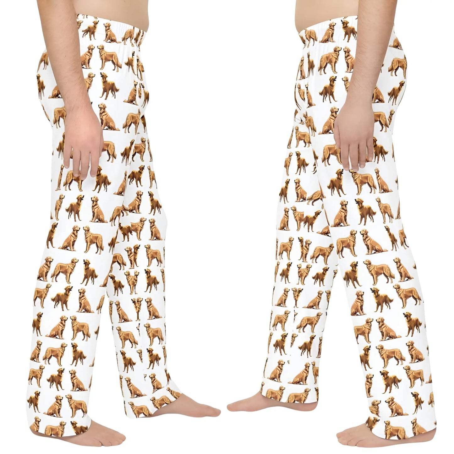 Golden Retriever Men’s Pajama Pants - Pajama pants