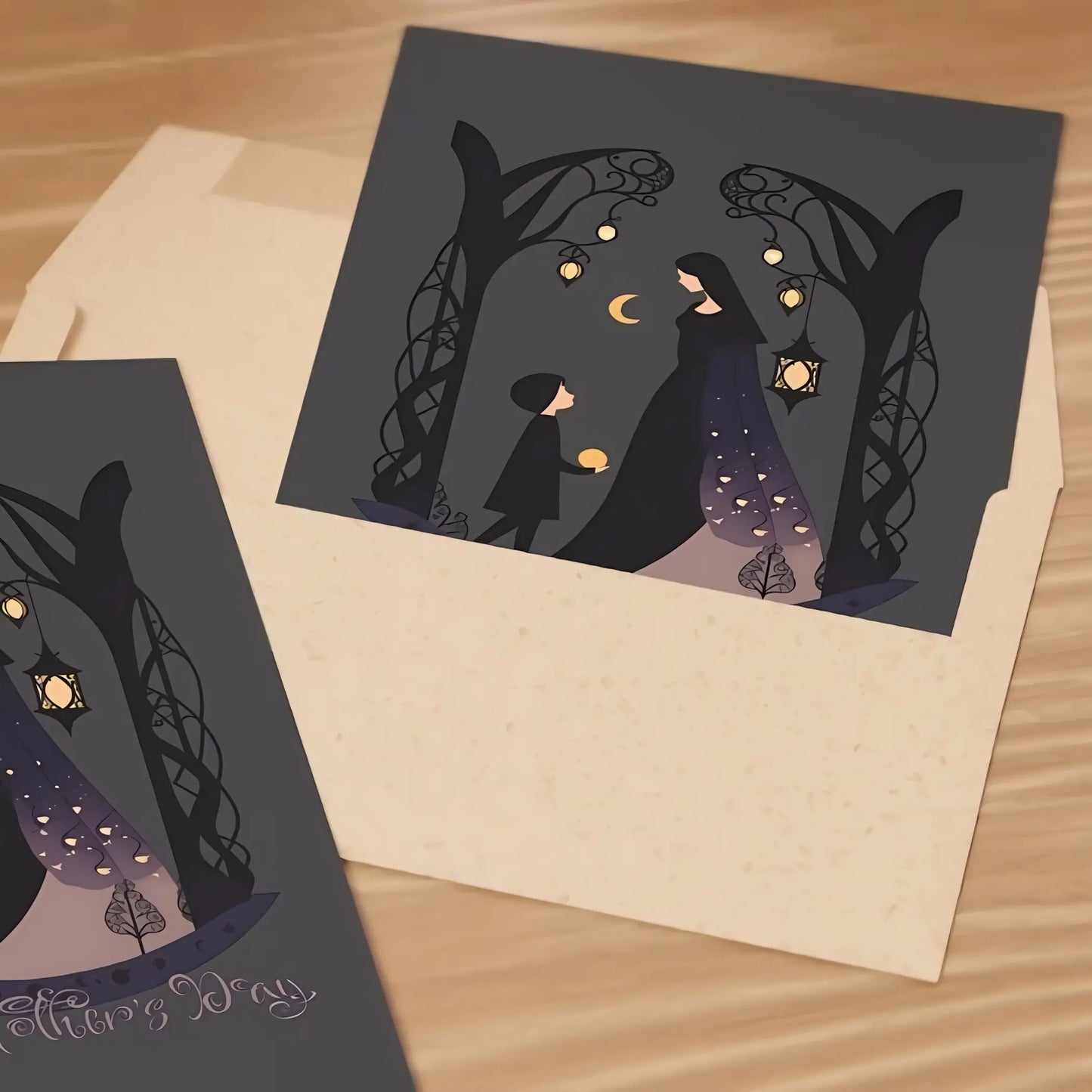 Gothic Mother’s Day Greeting Cards. Ships from Canada. - Mothers day cards