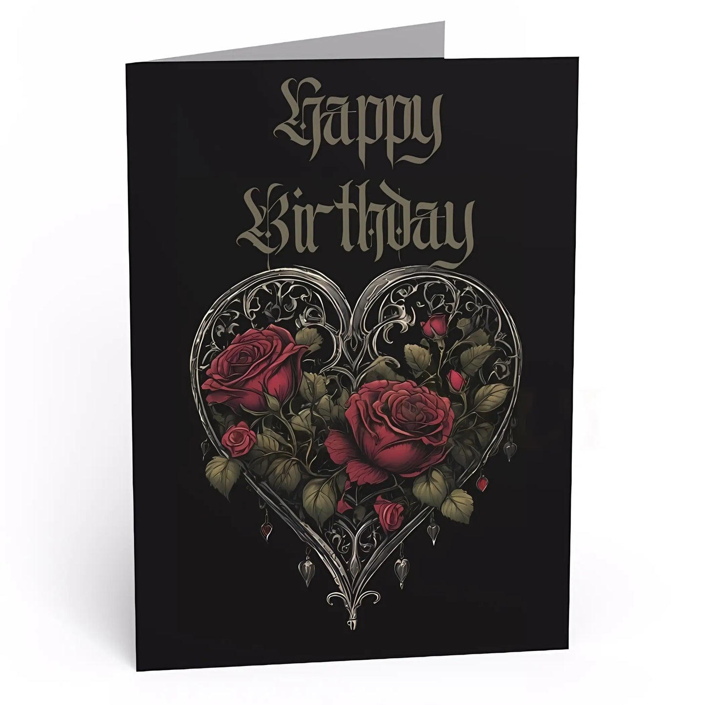Dark Romance Personalised Greeting Cards - 6.9’’ x 4.9’’ / Glossy / 1 pc - Custom greeting cards