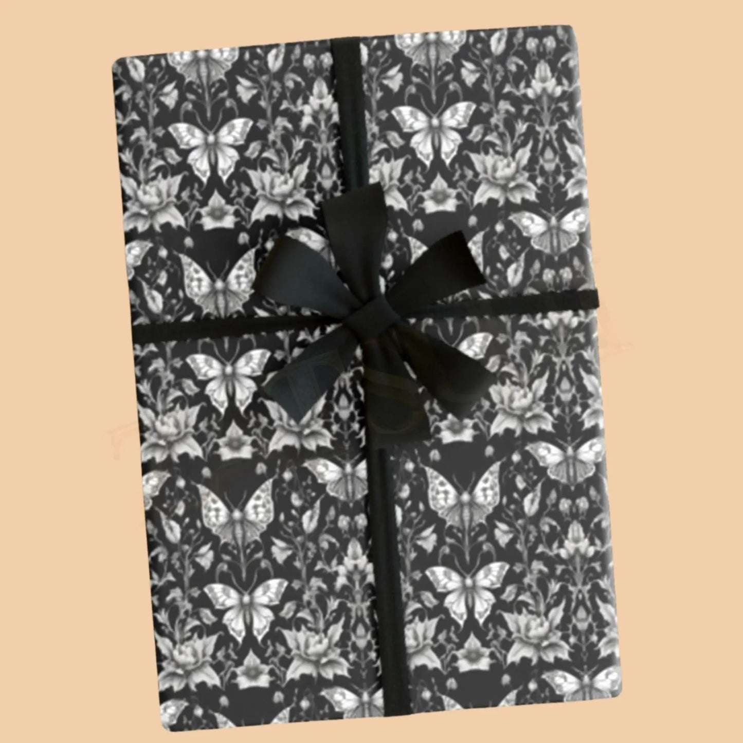Gothic Butterflies Wrapping Paper - Wrapping paper