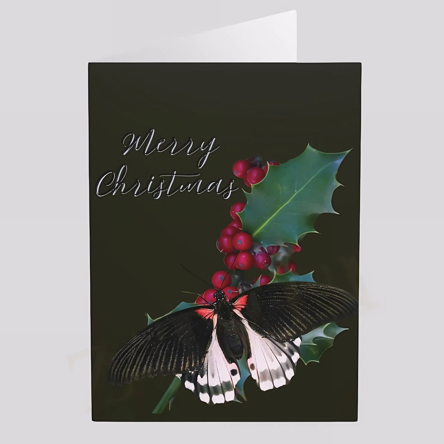 Gothic Christmas Cards (5 Pack) - 5.8” x 8.2” / Semi Glossy / 5 pcs - Christmas Cards