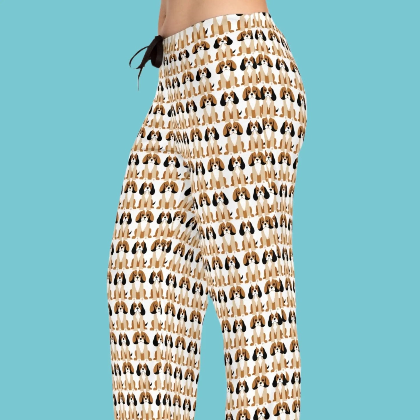 King Charles Cavalier Pajama Pants for Women - Women’s Pajama Pants