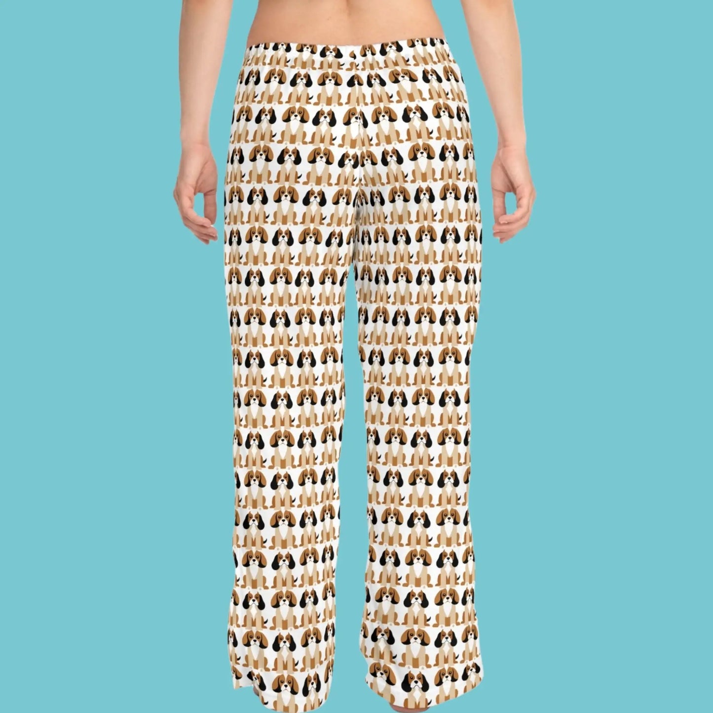 King Charles Cavalier Pajama Pants for Women - Women’s Pajama Pants