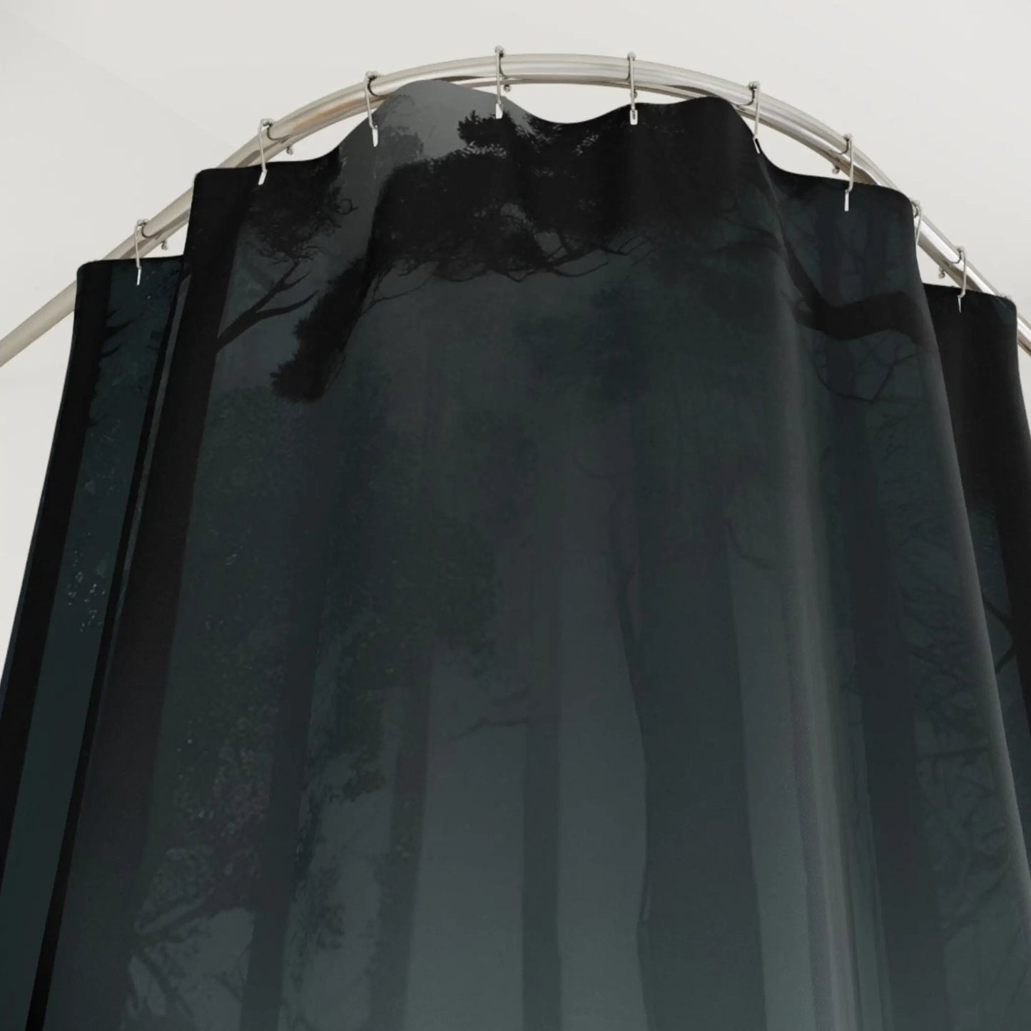 Spooky Wolf Shower Curtain. - 71’’ × 74’’ - Shower curtain