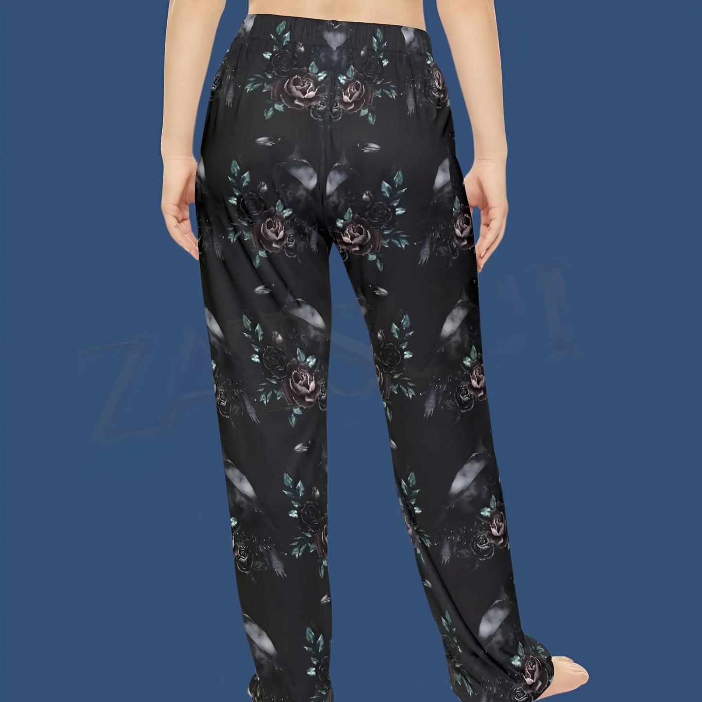 Ravens and Roses Women’s Pajama Pants. - Pajama pants