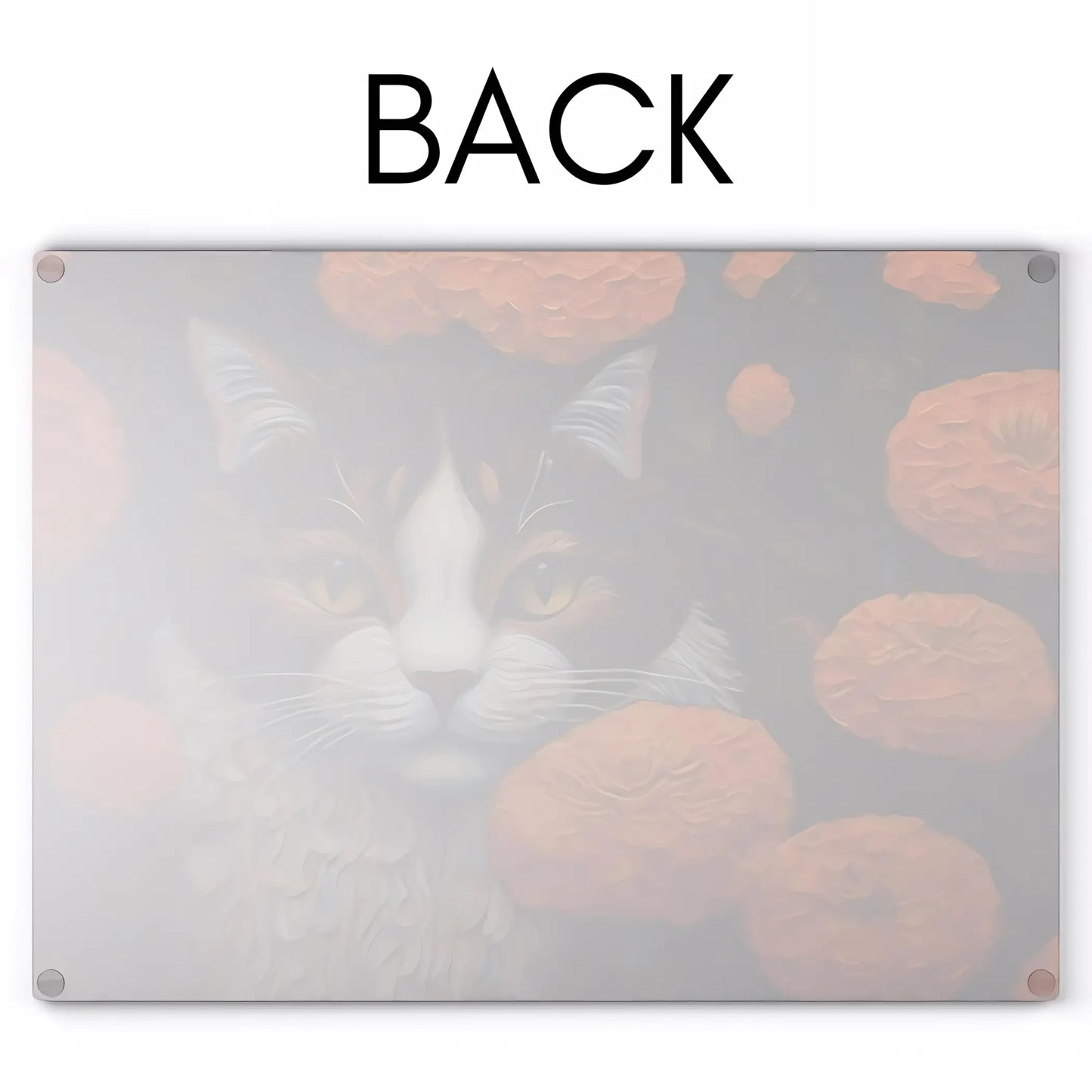 Tabby Cat Glass Cutting Board - Cutting boards