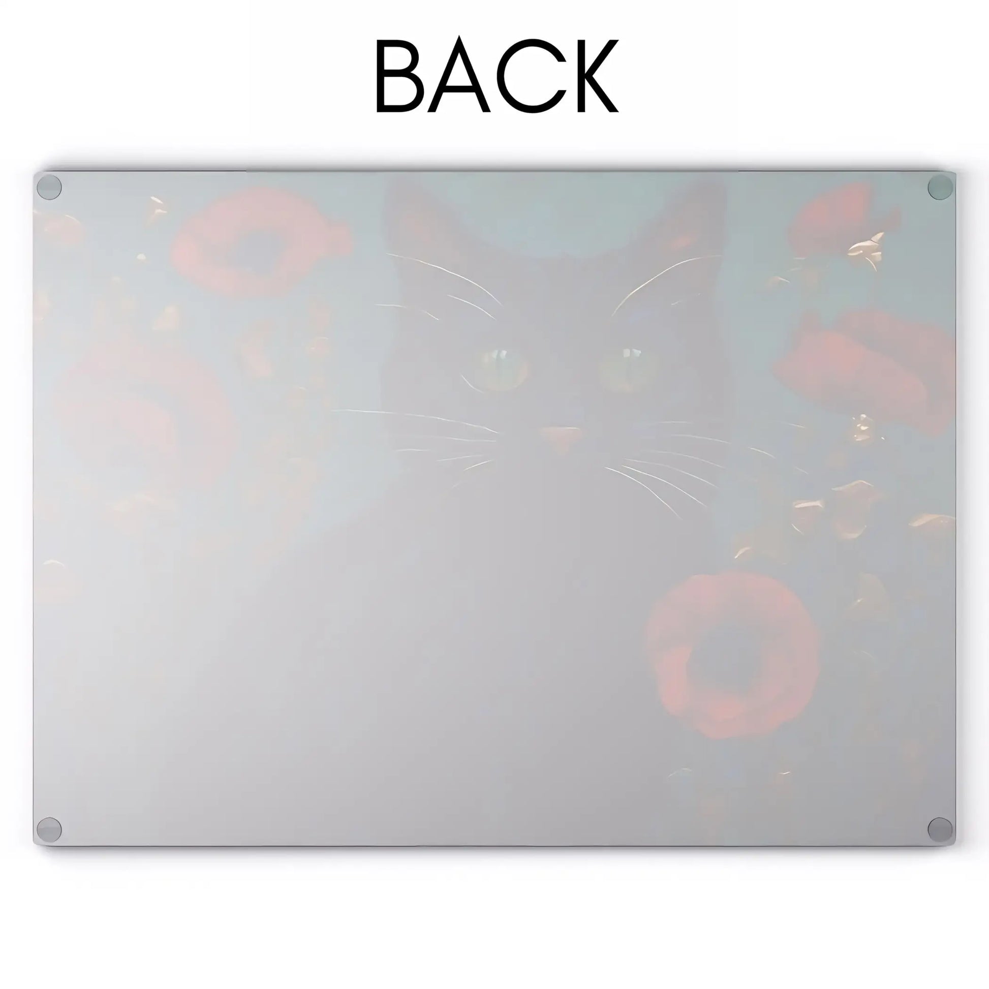 Black Cat Glass Cutting Board - Cutting boards