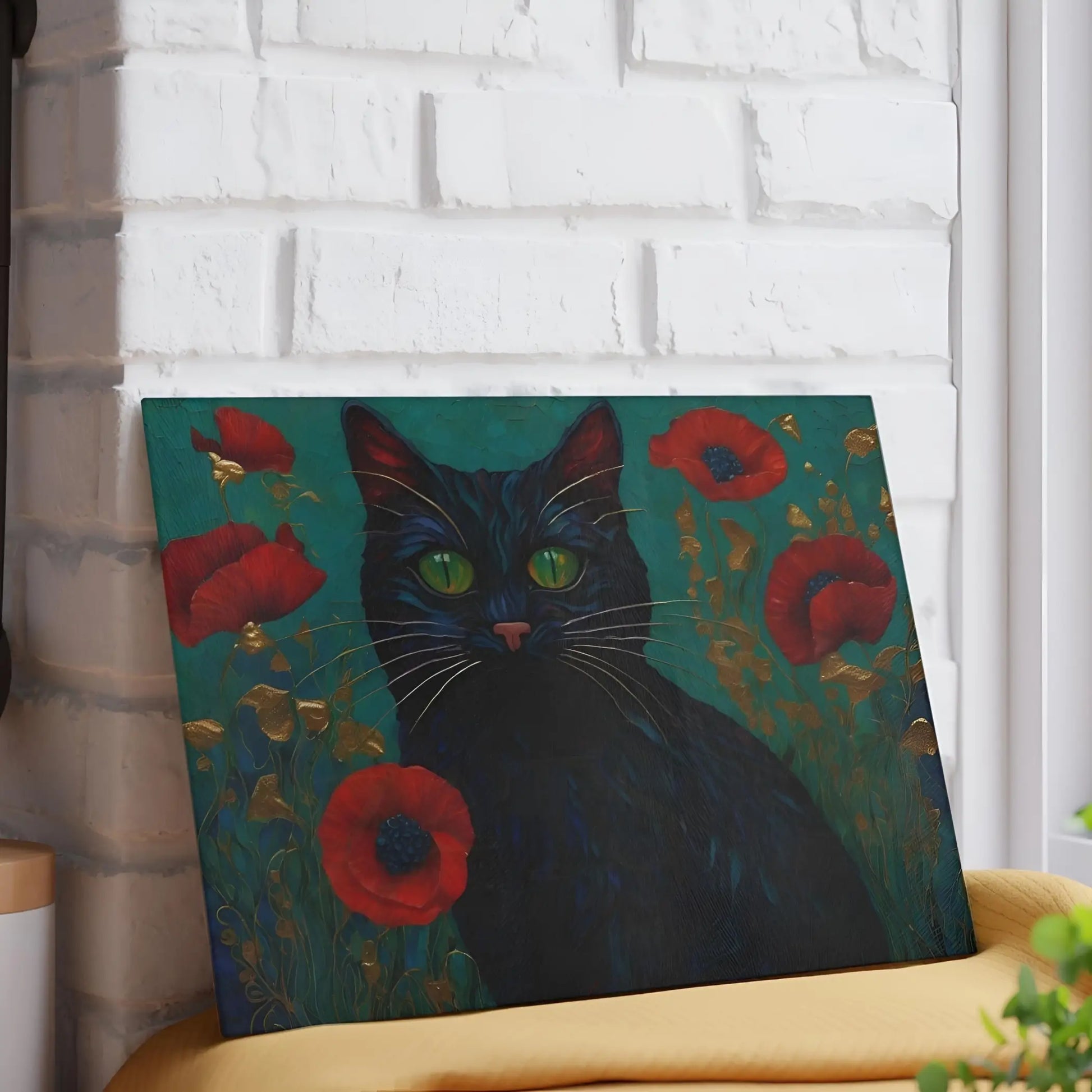 Black Cat Glass Cutting Board - Cutting boards