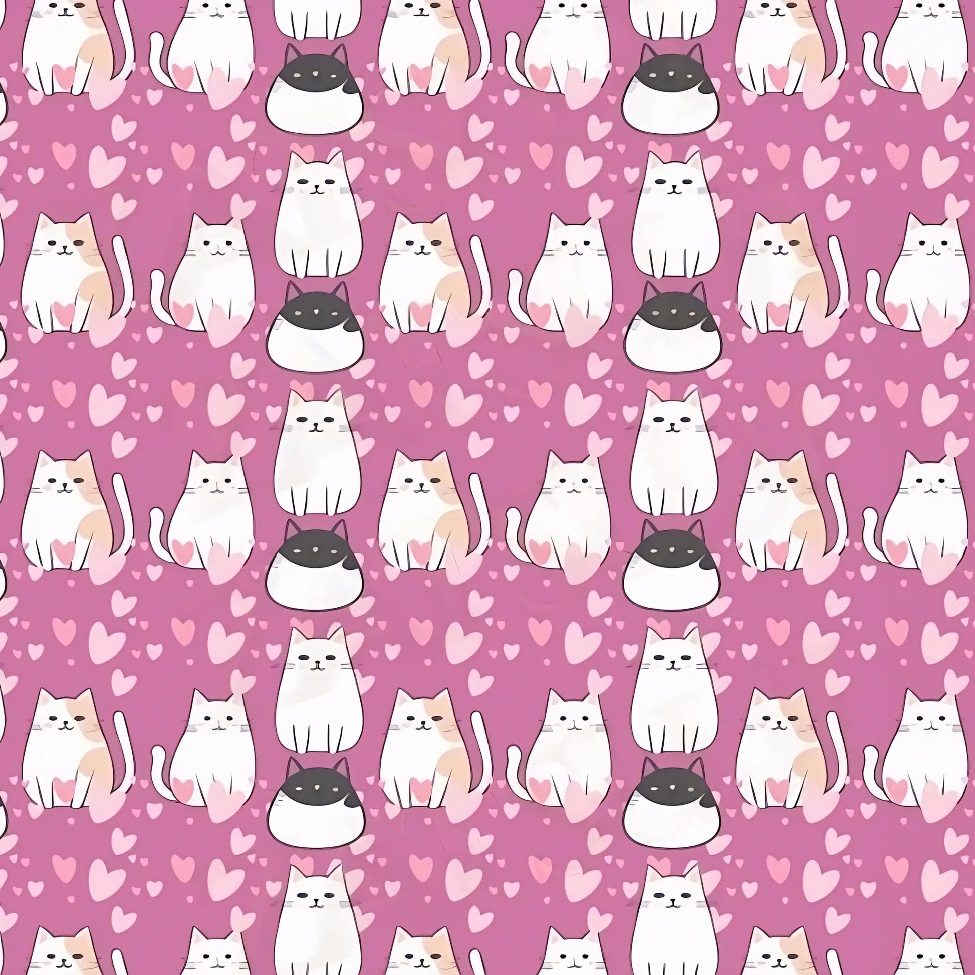 Cat Love Wrapping Paper - Wrapping paper