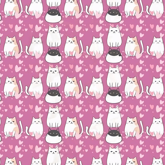 Cat Love Wrapping Paper - Wrapping paper