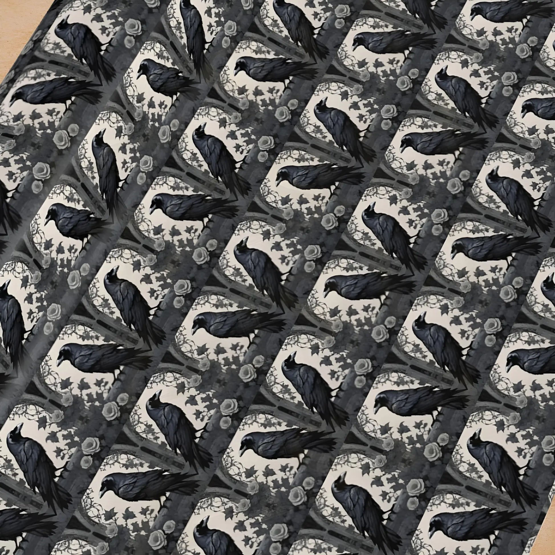 Crows Gothic Wrapping Paper - Wrapping paper