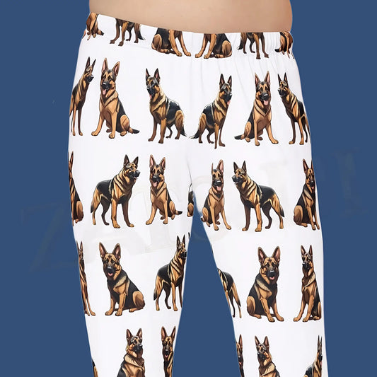 German Shepherd Men’s Pajama Pants - XS - Pajama pants