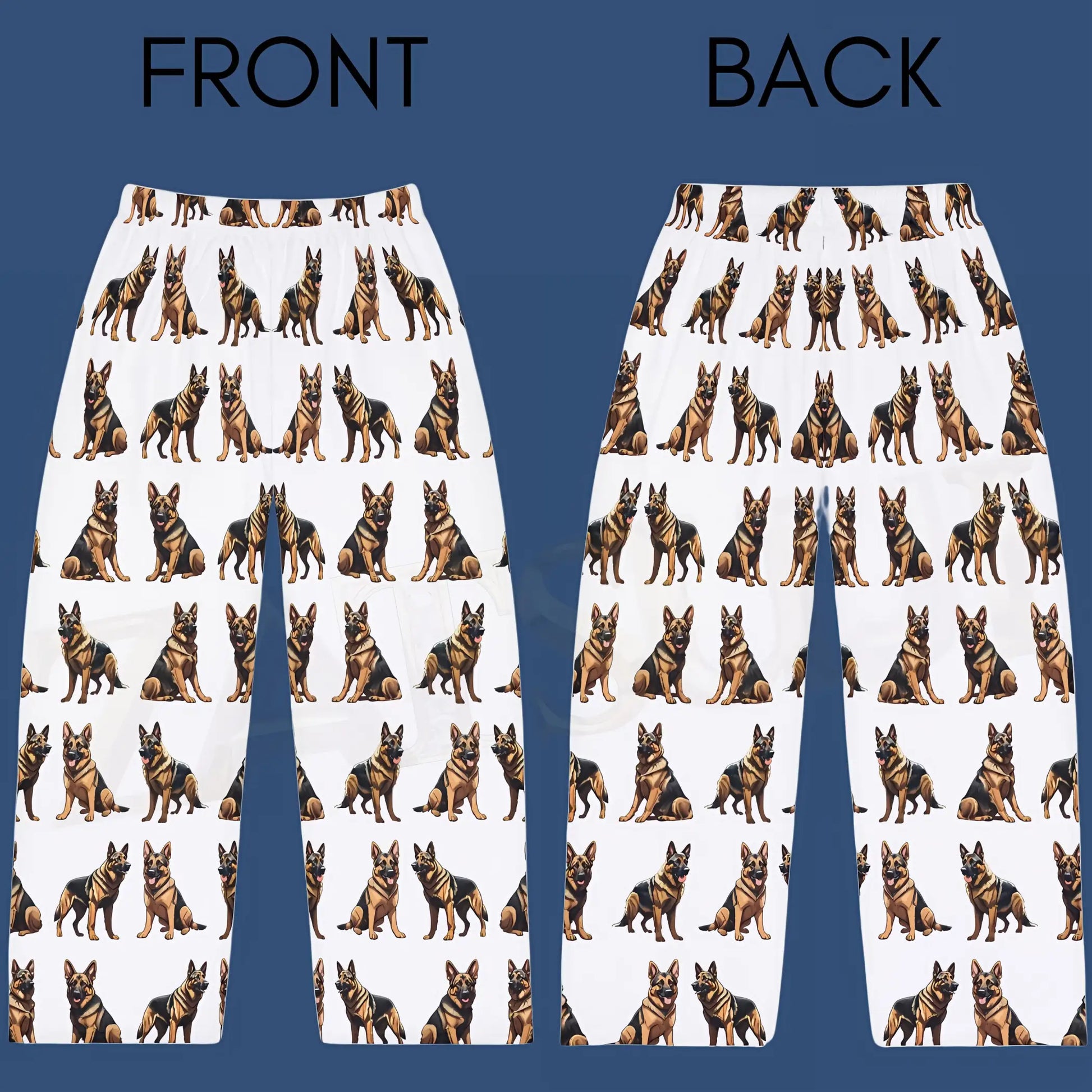 German Shepherd Men’s Pajama Pants - Pajama pants