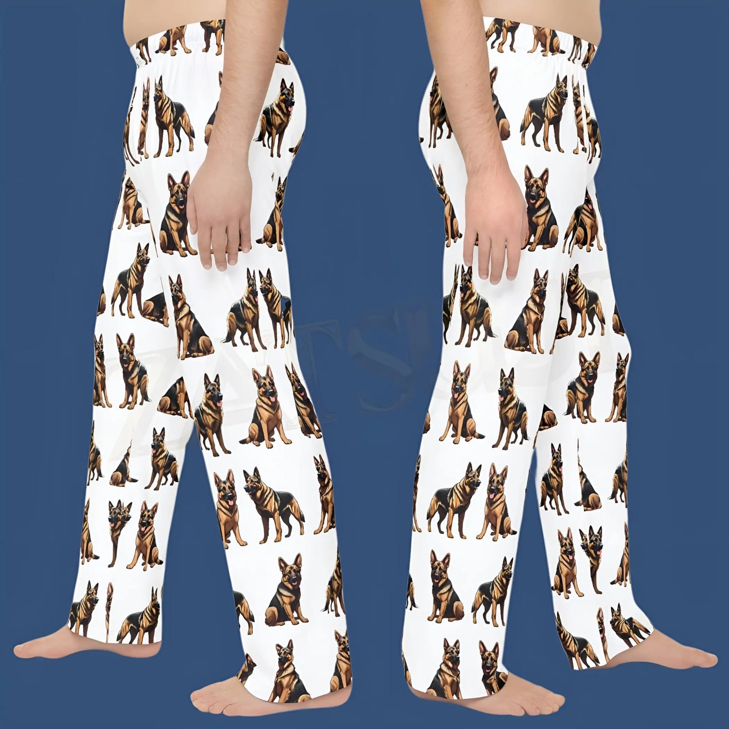 German Shepherd Men’s Pajama Pants - Pajama pants