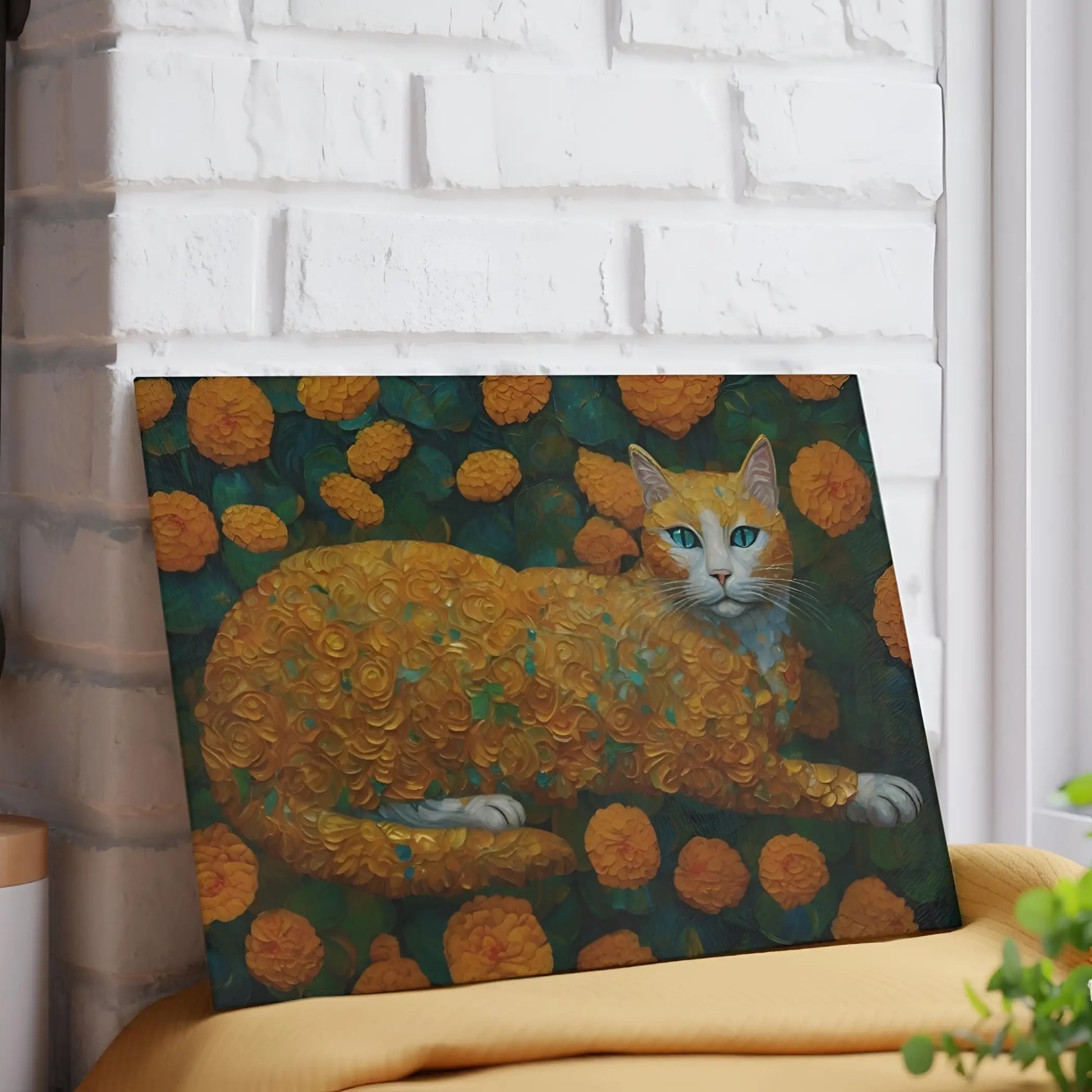 Ginger Cat Glass Cutting Board - Cutting boards