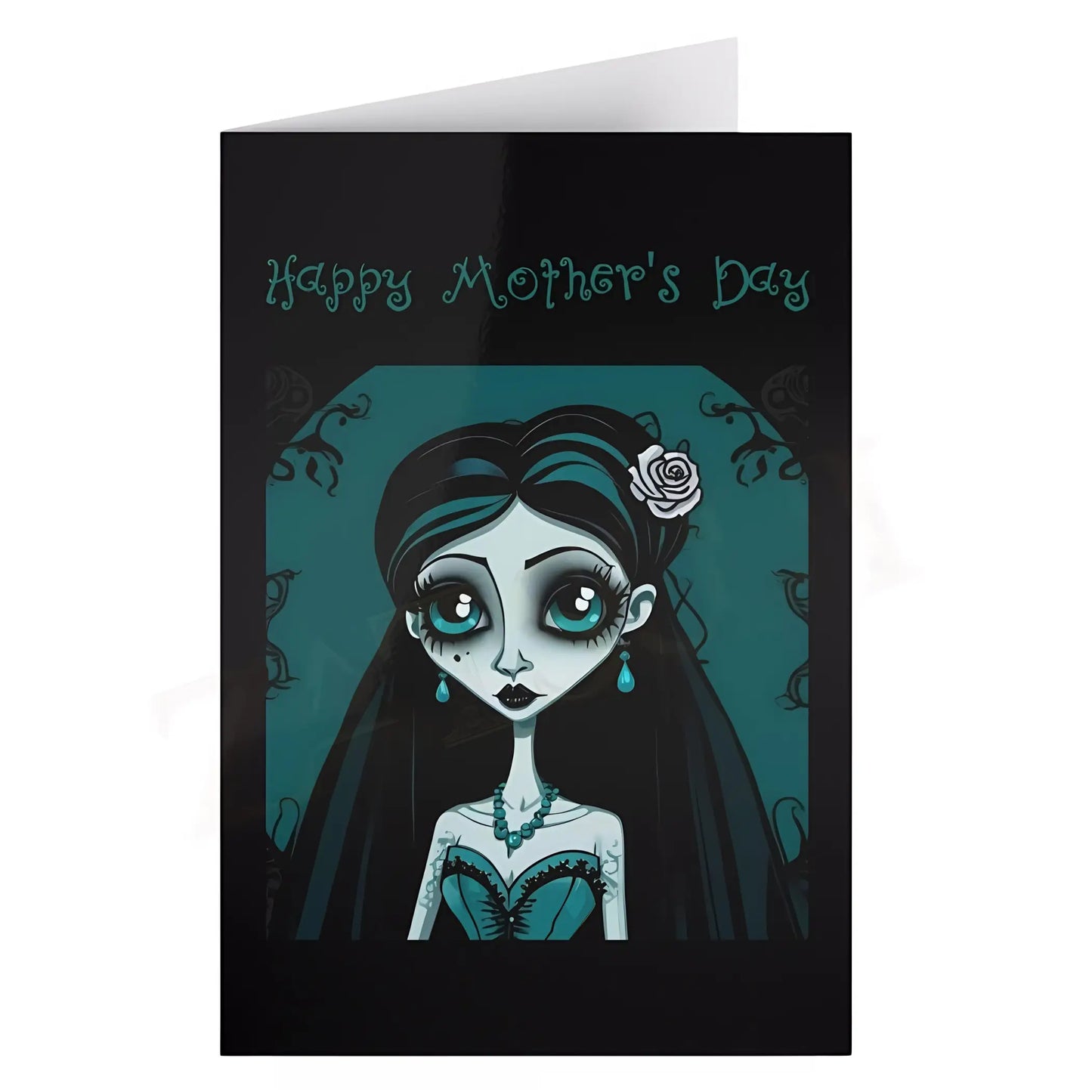 Gothic Mother’s Day Cards. Ships from Canada. - 1 pc / One size / White - Mothers day cards
