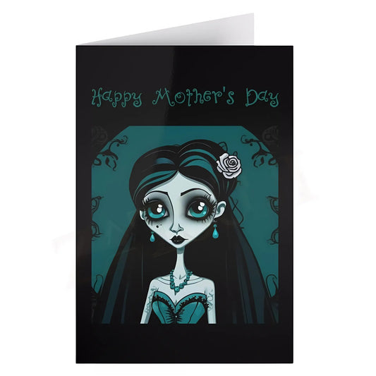 Gothic Mother’s Day Cards. Ships from Canada. - 1 pc / One size / White - Mothers day cards