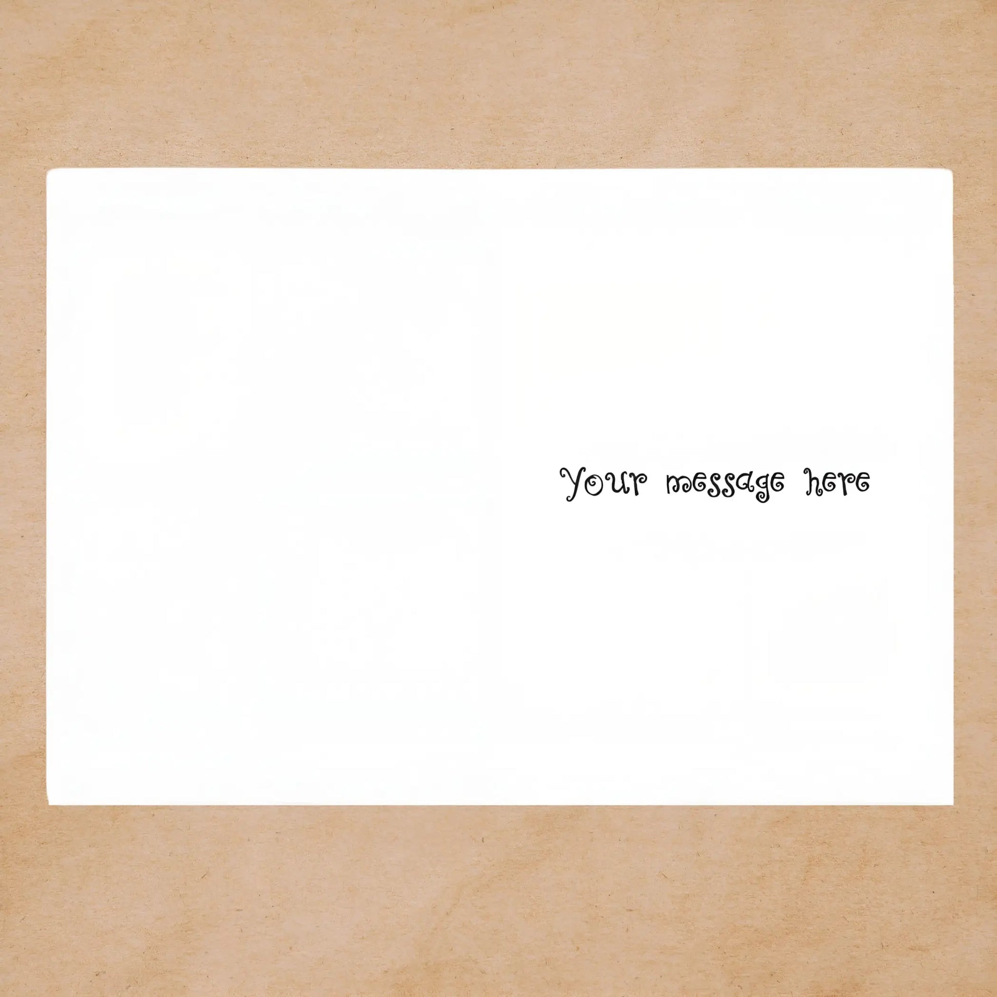 Gothic Mother’s Day Card. Ships from the US. - 4.6’’ x 6.25’’ (Vertical) / Coated (both sides) / 1 pc - Mothers day