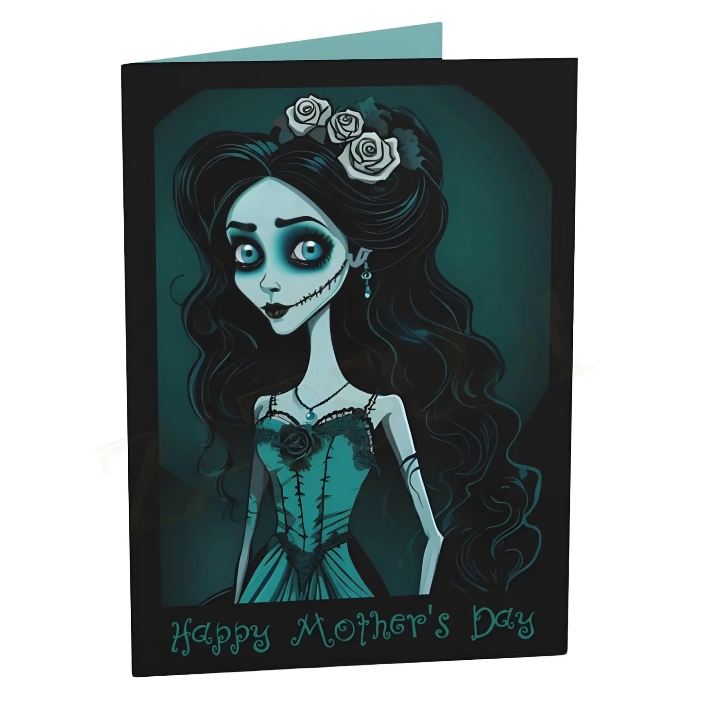 Goth Mothers Day Card. Ships from Australia. - 6.9’’ x 4.9’’ / Glossy / 1 pc - Mothers day cards