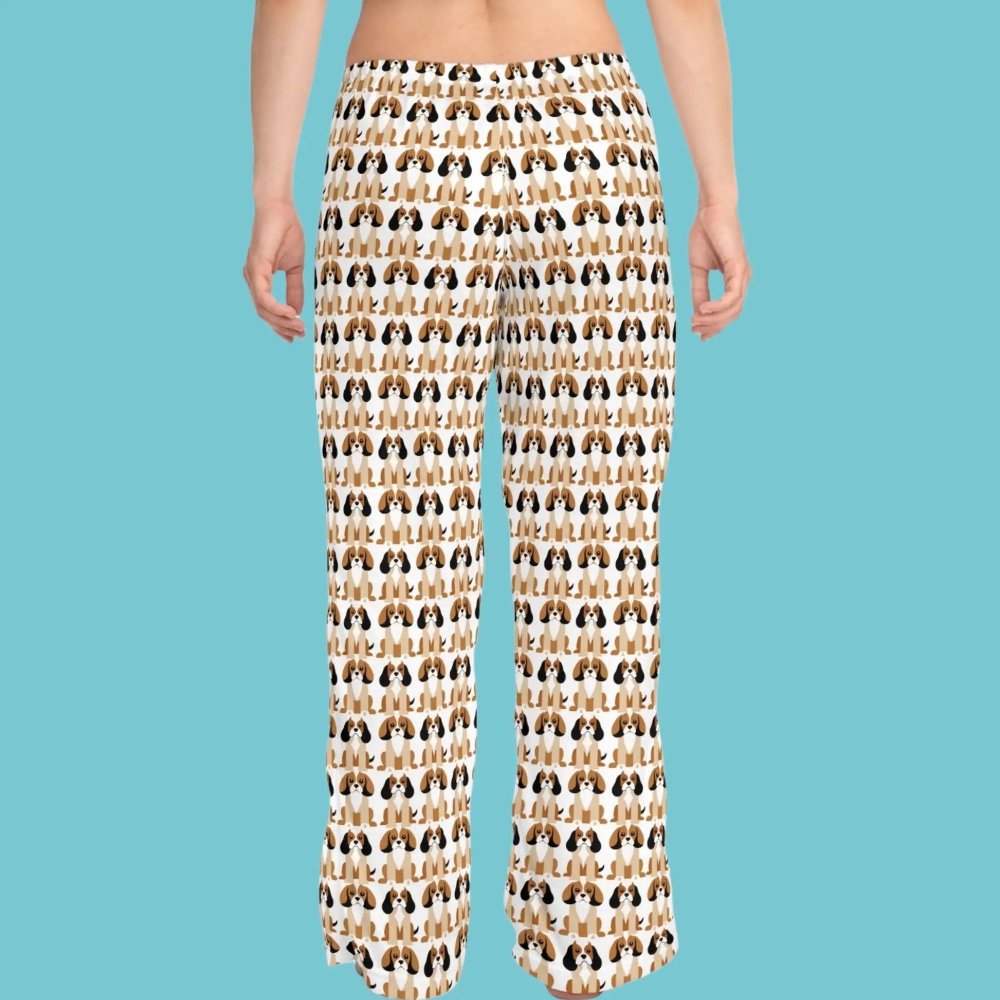 King Charles Cavalier Pajama Pants for Women - Women’s Pajama Pants