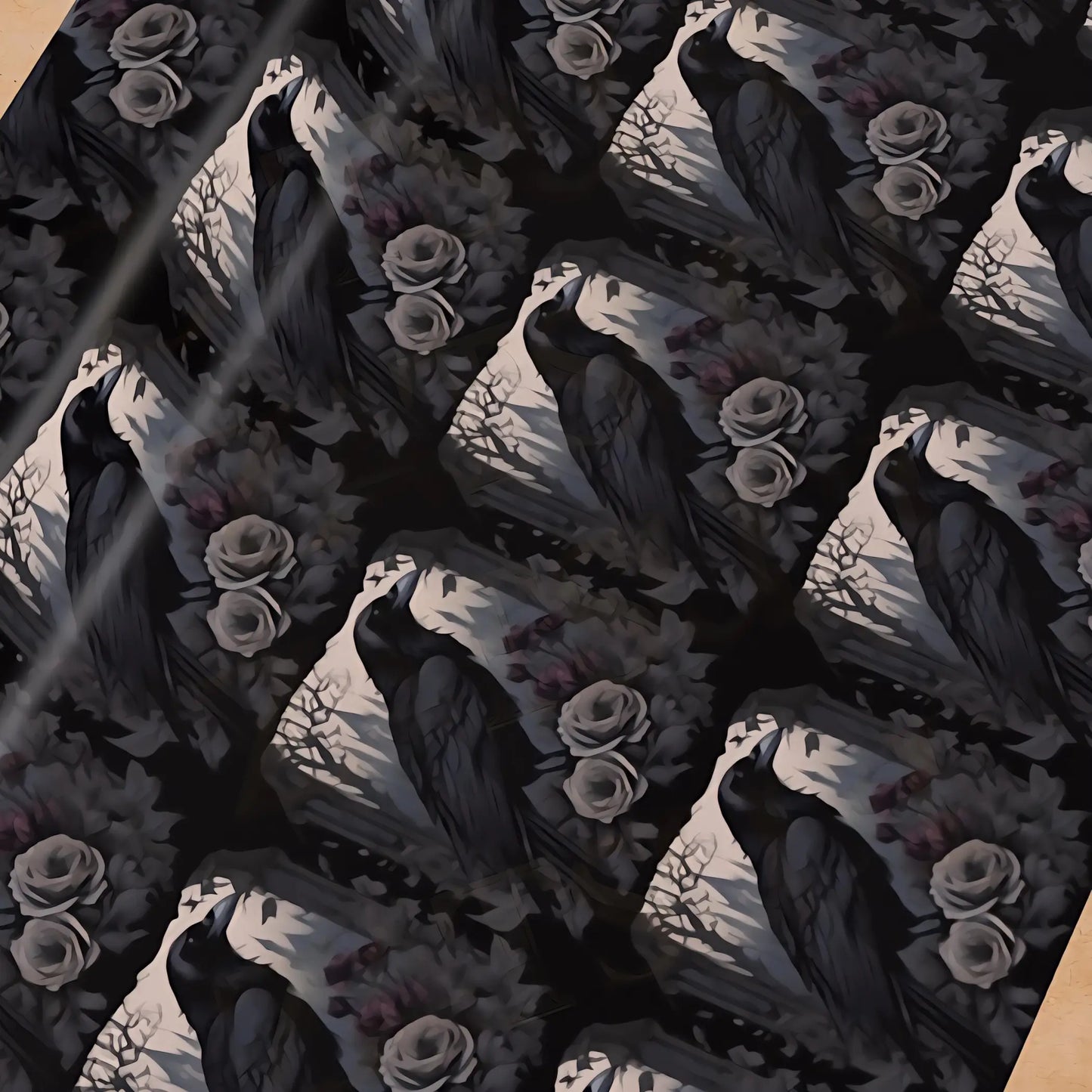 Ravens Gothic Wrapping Paper - Wrapping paper