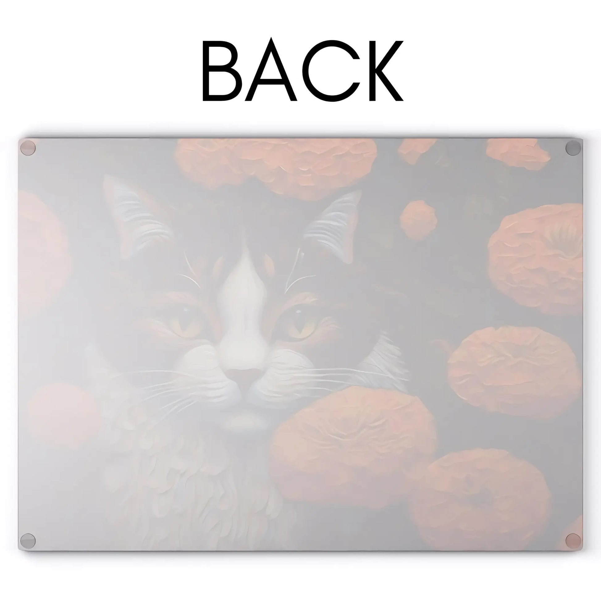 Tabby Cat Glass Cutting Board - Cutting boards