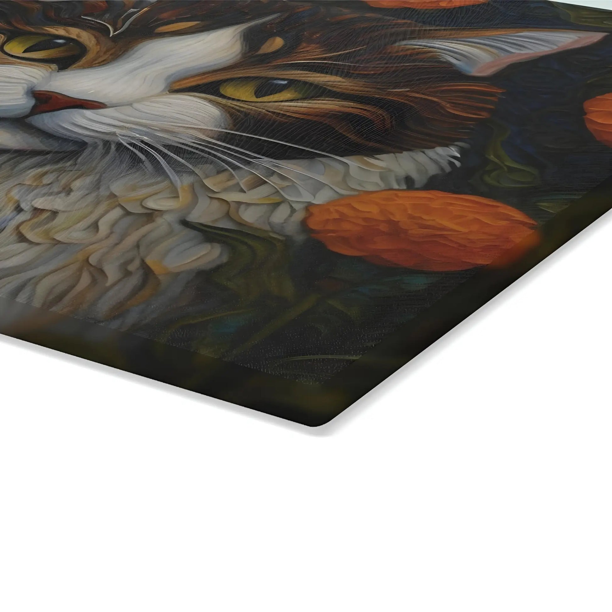 Tabby Cat Glass Cutting Board - Cutting boards