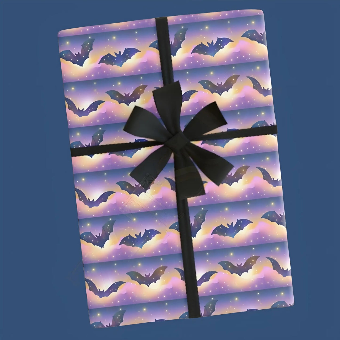 Twilight Bats Wrapping Paper - 28’’ x 39’’ / Satin - Wrapping paper